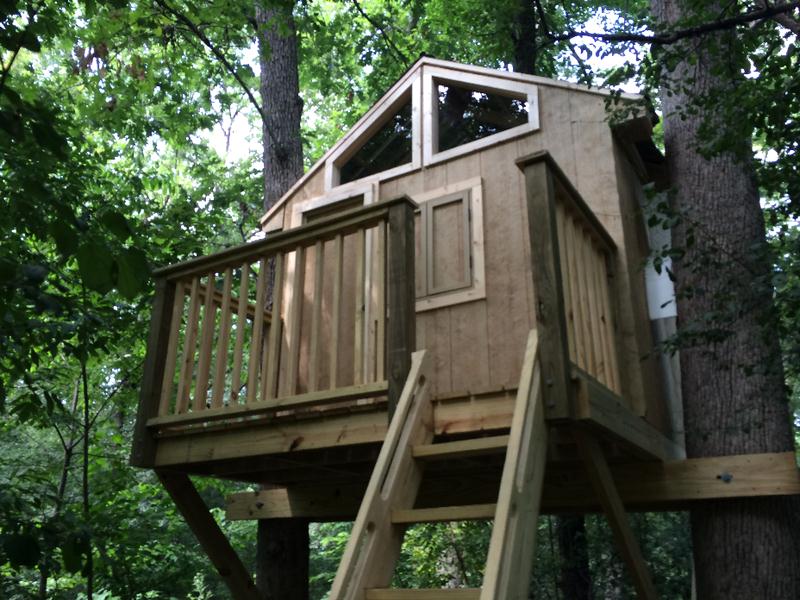 DIY Cabin Style Tree House