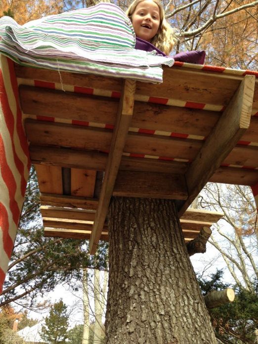 How To Build a Simple Tree House by Apartment Therapy