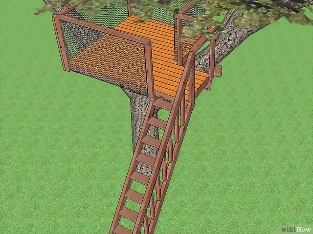 The Best Way to Build a Treehouse - Detailed Tree House Plans