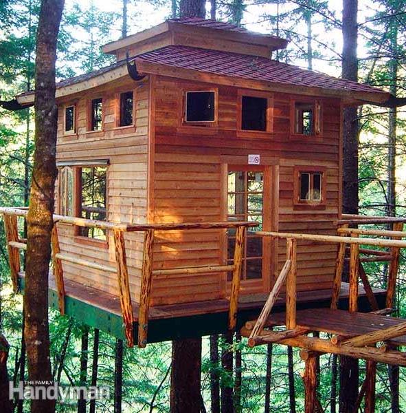 The Family Handyman Tree House Building Tips The Family Handyman Tree House Building Tips