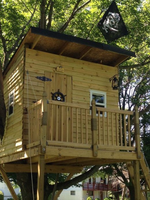 The Pirate Hideout Treehouse by johnkry19 The Pirate Hideout Treehouse by johnkry19