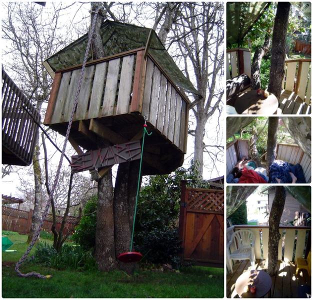 The Tree Fort: How to Build a Treehouse by Makendo
