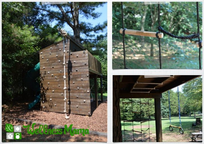 Wellness Mama Treehouse for Fun & Exercise