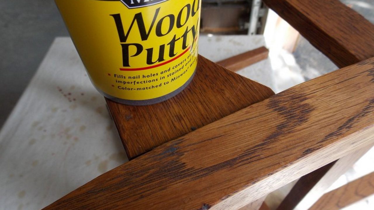 Wood Finishing How To Stain Wood Putty To Match