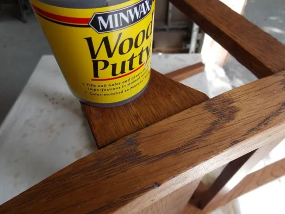 Featured of Wood Finishing: How to Stain Wood Putty to Match