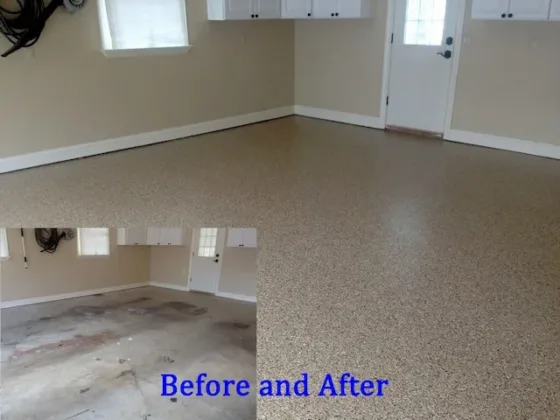 Featured of Garage Floor Makeover
