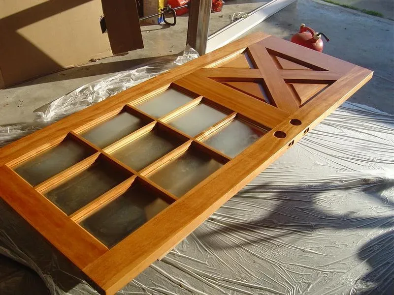 Featured image - Staining a New Wood Door, How to Stain a New Wood Door