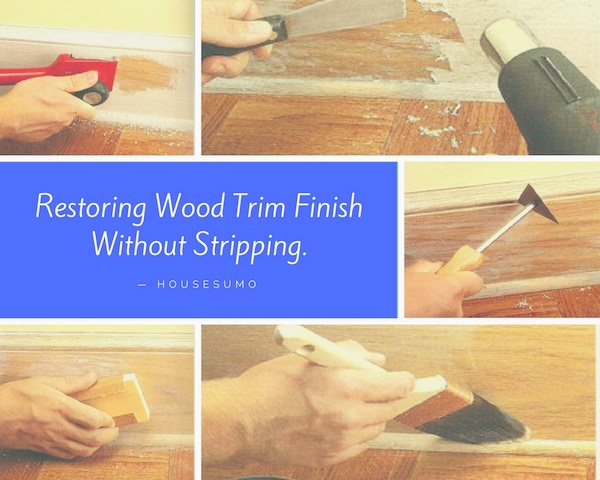 Restoring Wood Trim Finish Without Stripping Restoring Wood Trim Finish Without Stripping
