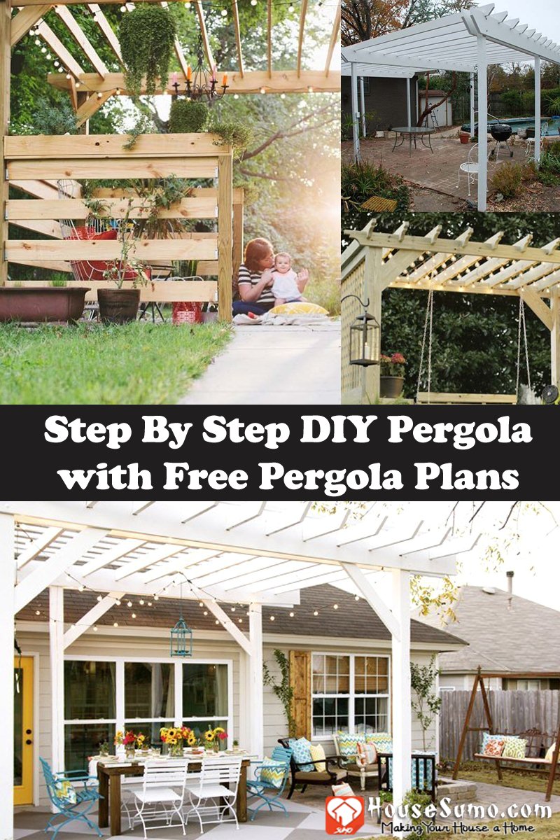 How to Build a Pergola, Step By Step DIY Pergola 