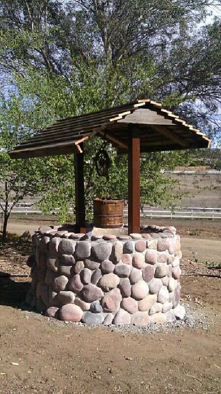 DIY Garden Wishing Well, How to Build a Stone Wishing Well DIY Garden Wishing Well, How to Build a Stone Wishing Well