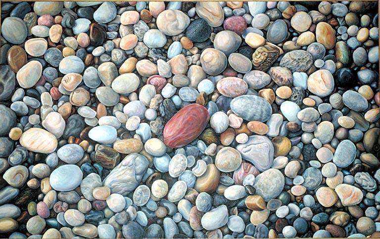 Use decorative stones to add an accent to your wishing well Use decorative stones to add an accent to your wishing well