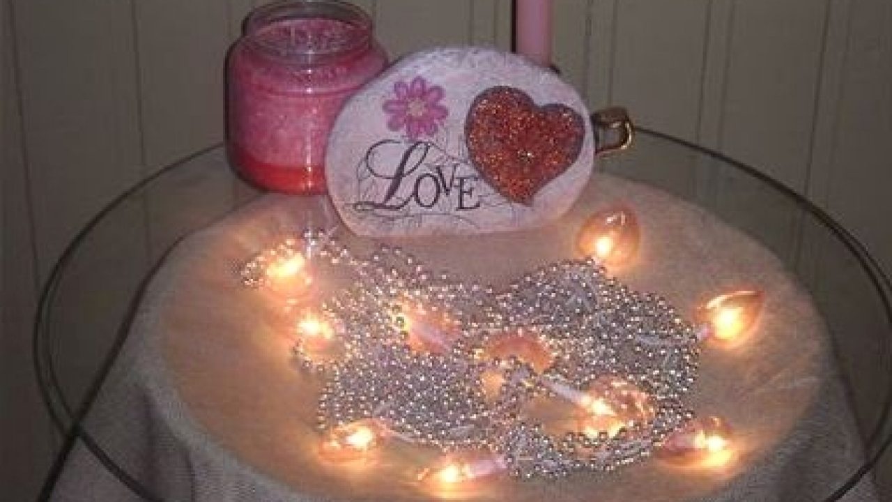 Valentine Decorations For The Home Tables Lights Banisters And More