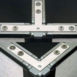 Fig 2 - L and T-brackets Fig 2 - L and T-brackets - How to Build a Sliding Barn Door, DIY Sliding Barn Door