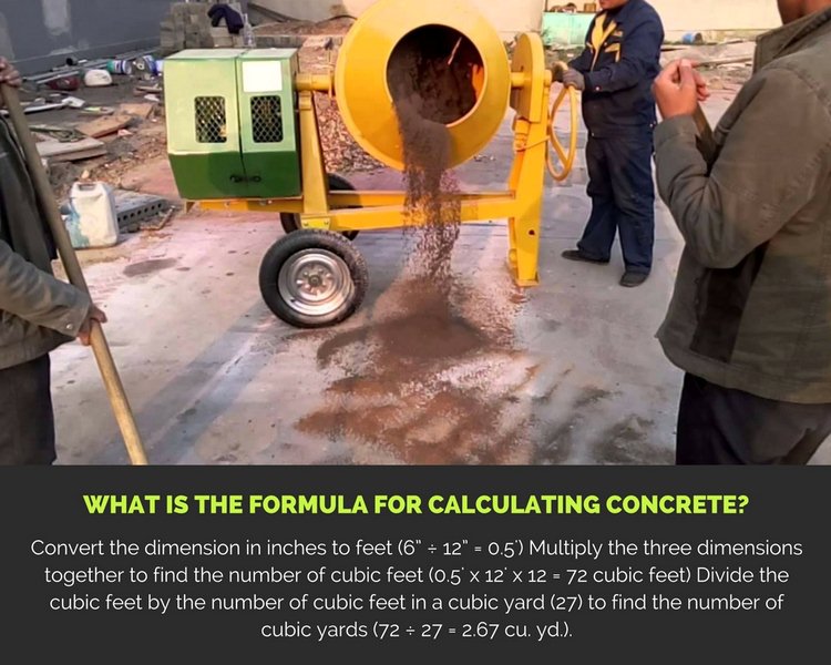 What is the Formula for Calculating Concrete? image - What is the Formula for Calculating Concrete?