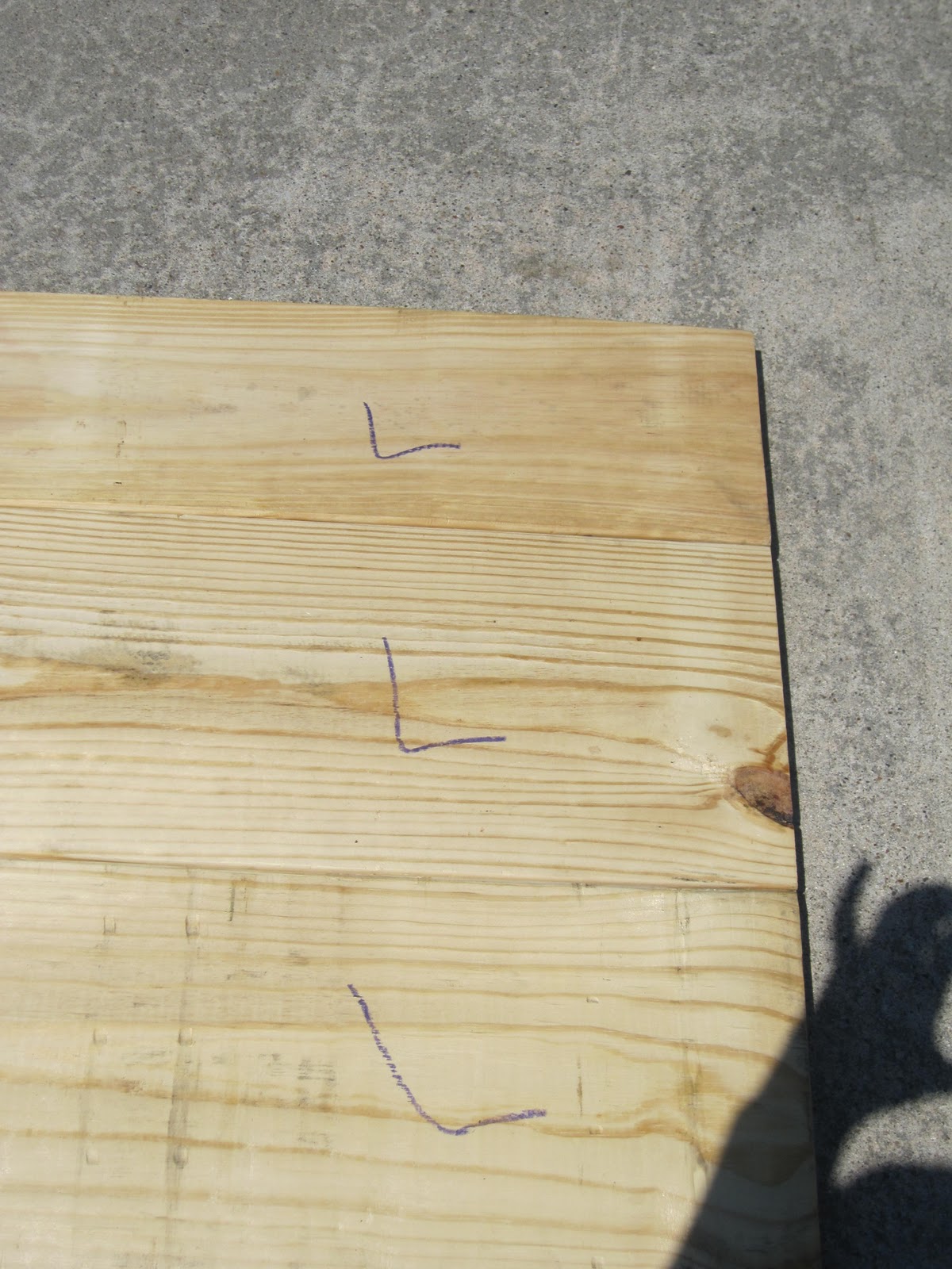 Arrange Wood Planks - Do It Yourself Faux Butcher Block Countertops