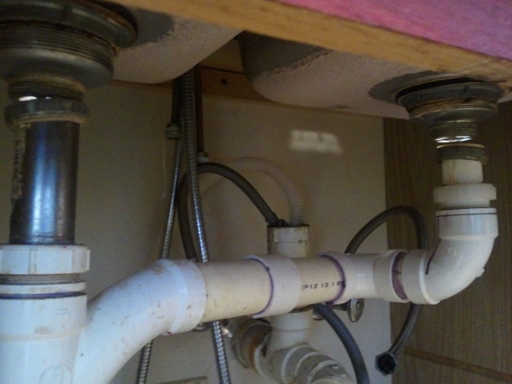 DIY Faux Butcher Block Countertops Tutorial 16 Make Sure the Sink Hole Cut Properly - DIY Faux Butcher Block Countertops Tutorial