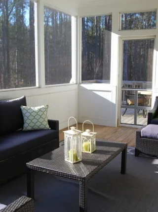 Featured of How to Make a Seasonal Screen Porch From an Existing Porch