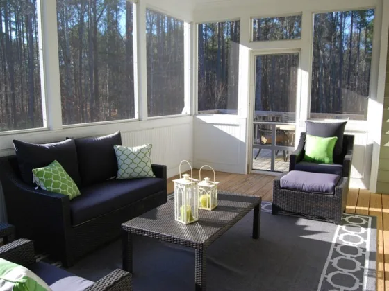 Featured of How to Make a Seasonal Screen Porch From an Existing Porch