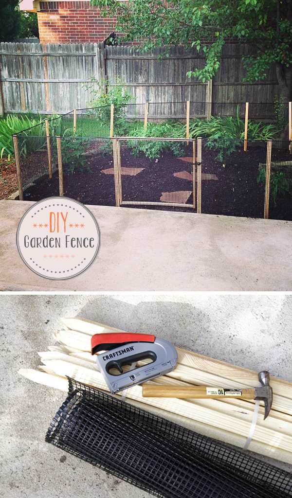 A Garden Fence, DIY Project A Garden Fence, DIY Project