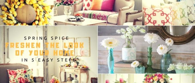 Spring Spice: Freshen the Look of Your Home in 5 Easy Steps