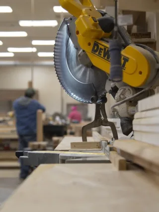 Featured image - What to Know When Buying a Miter Saw in 2021: A Complete Miter Saw Buying Guide