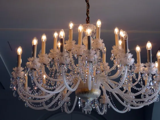 featured image - Brief Information About the Manufacturing and The Types of Crystals in Chandeliers