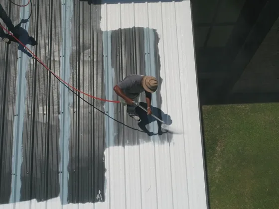 featured image - Why Silicone Roof Coating Is Cost-Effective Than Re-Roofing