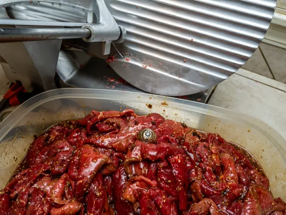 featured image - Homemade Venison or Beef Jerky