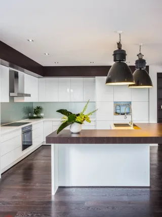 featured image - Minimalist Kitchen Designs for Apartments