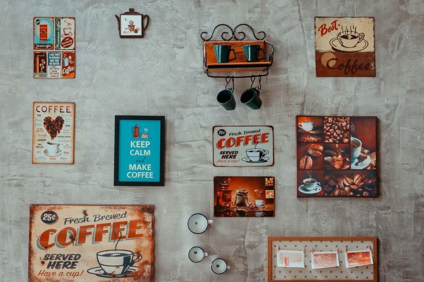 image - Create a Gallery Wall with Rustic Kitchen Signs