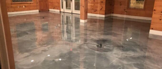 A Rookie’s Guide to Installation of Metallic Epoxy Flooring