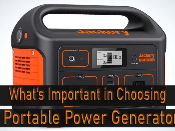 featured image - What's Important in Choosing a Portable Power Generator?