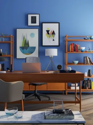 featured image - Tips To Designing an Office Space at Home