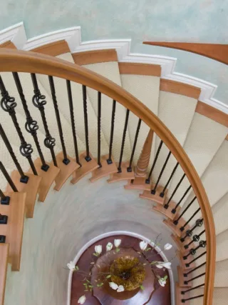 featured image - How to Protect Wood Stairs