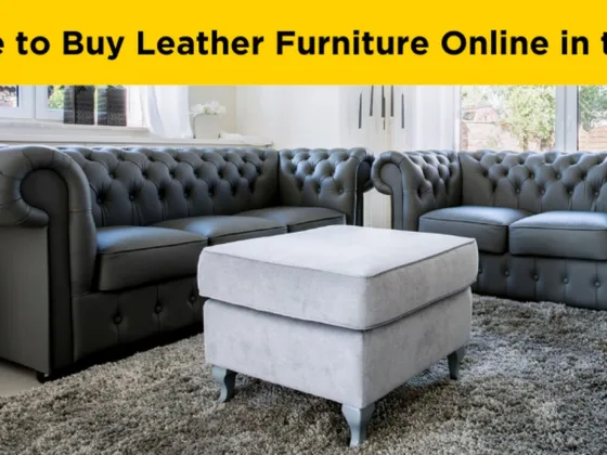 featured image - Where to Buy Leather Furniture Online in the UK?