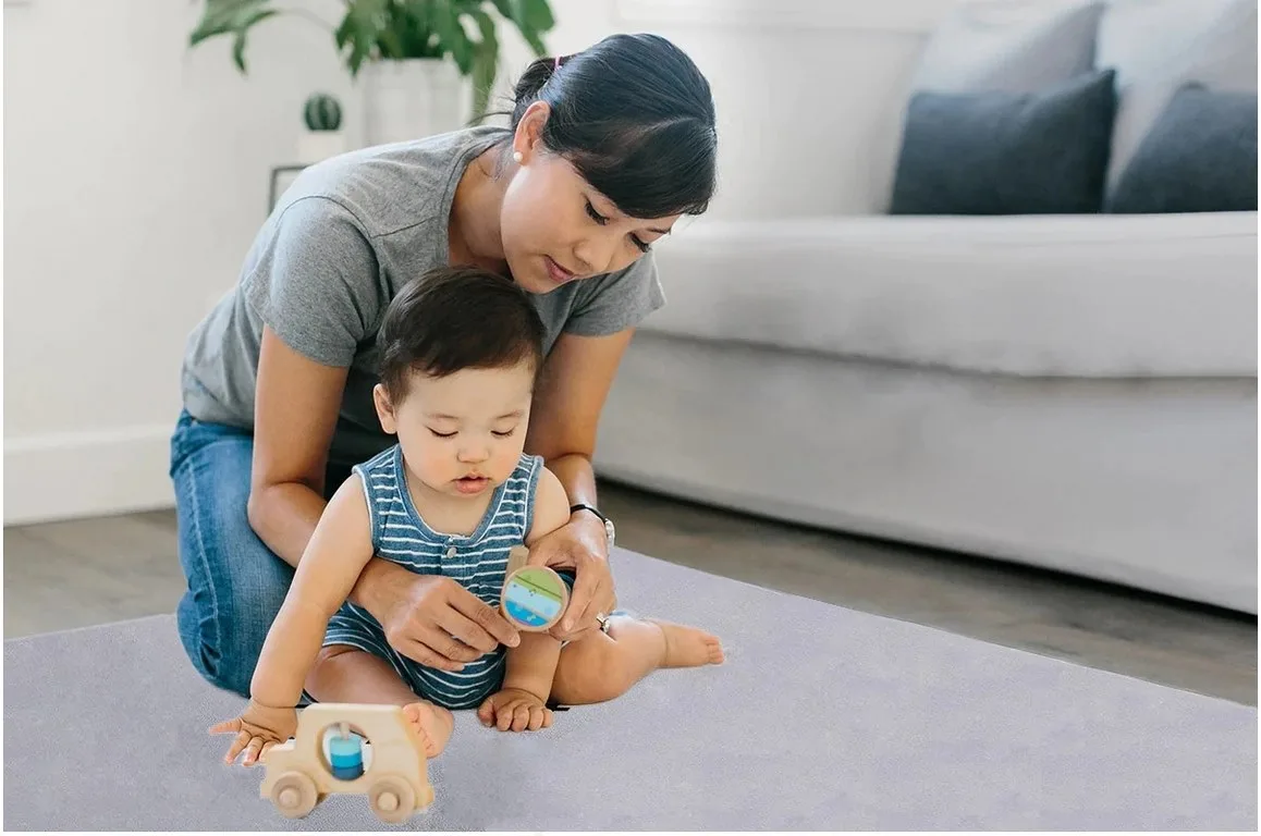 featured image - Newbabywish Baby Crawling Mat Soft Baby Play Mat Fleece (infographic)