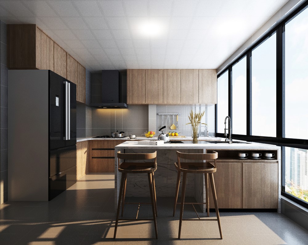 Make Your Kitchen Look Modern By Matching Appliances And Kitchen Cabinets Colors image - Make Your Kitchen Look Modern By Matching Appliances And Kitchen Cabinets Colors