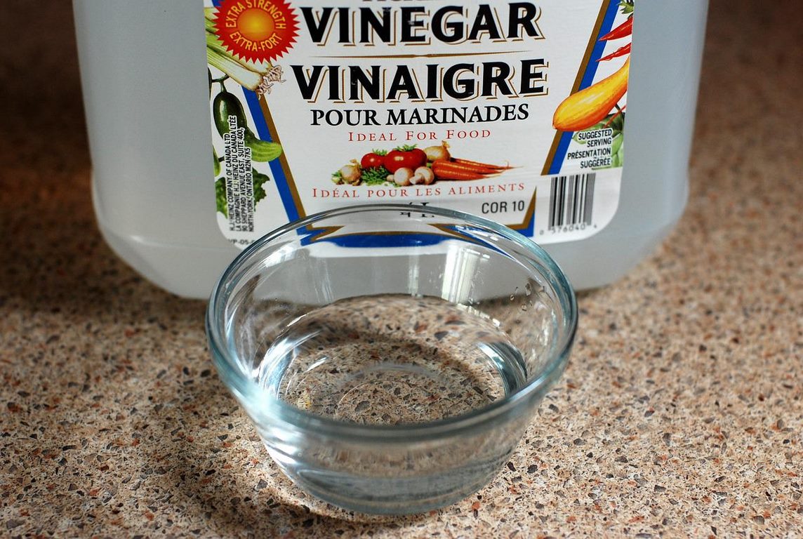 Use a Vinegar Solution