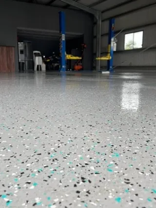 featured image - Advantages of Epoxy Floor Painting for Your Office Space