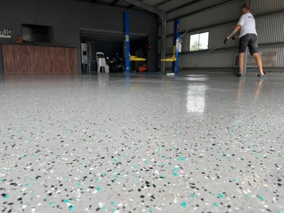 featured image - Advantages of Epoxy Floor Painting for Your Office Space