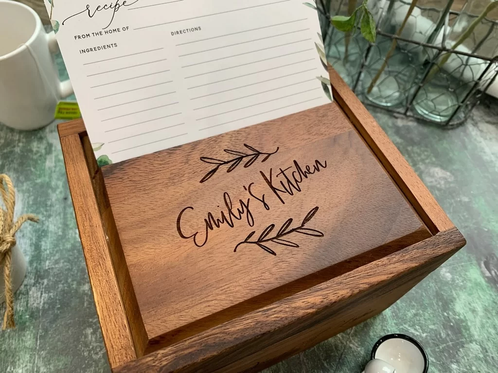 Image - Personalized Recipe Box