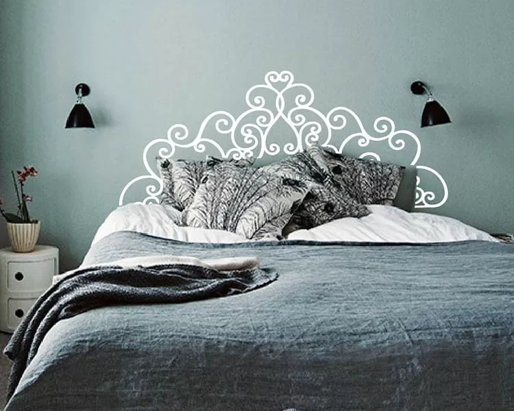 image - 7 Above Bed Wall Stickers Decor Ideas to Get You Inspired