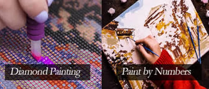 Difference Between Paint by Numbers & Diamond Painting