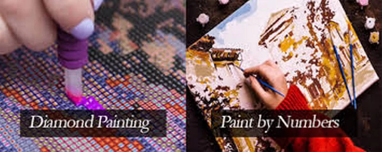 Difference Between Paint by Numbers & Diamond Painting image - Difference Between Paint by Numbers & Diamond Painting