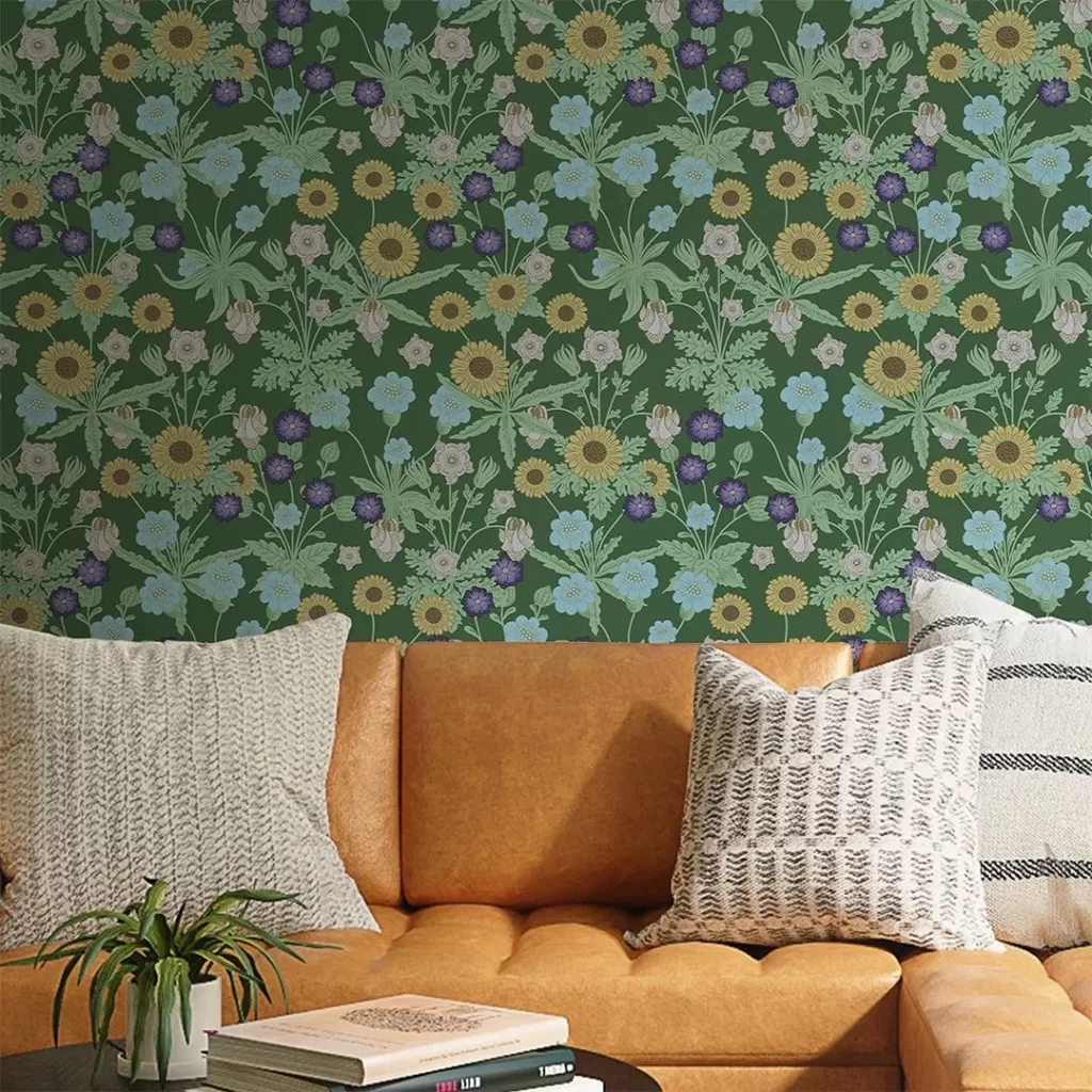 image - Green Colorful Flowers