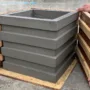 Making your own cement flower pots