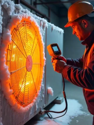 Ice on your AC coils can cause big problems & costly repairs