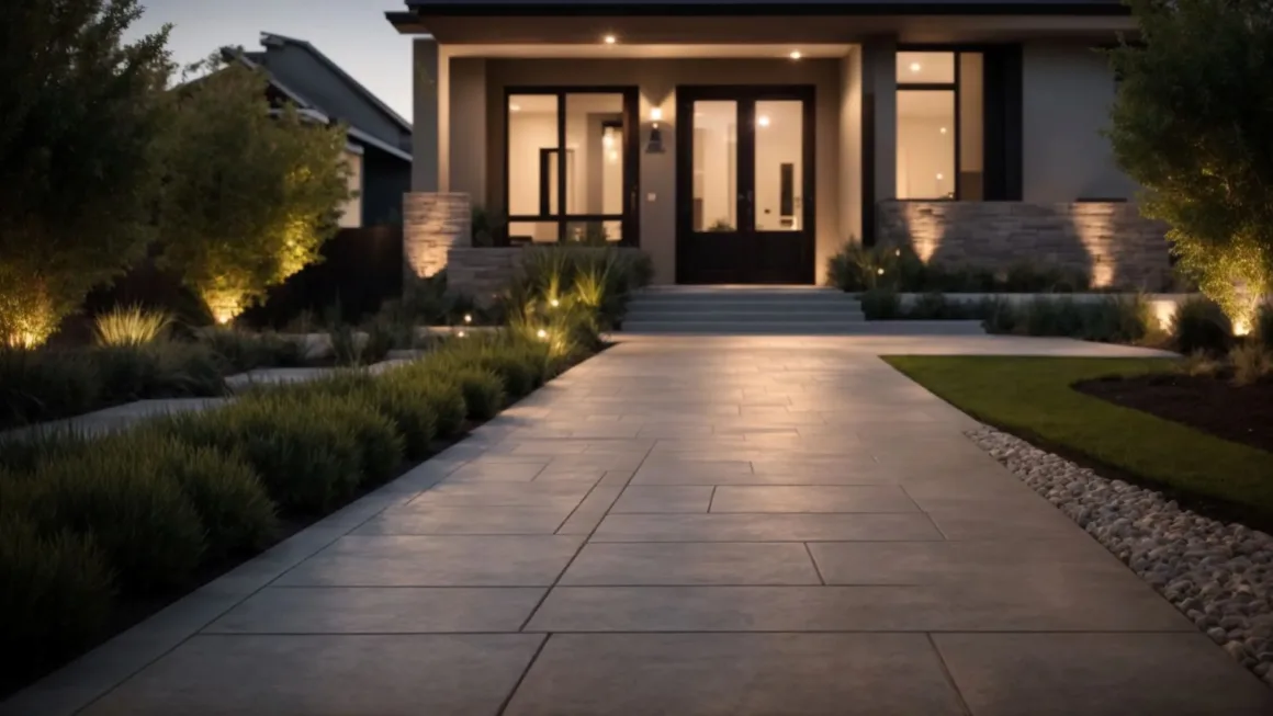 stamped concrete